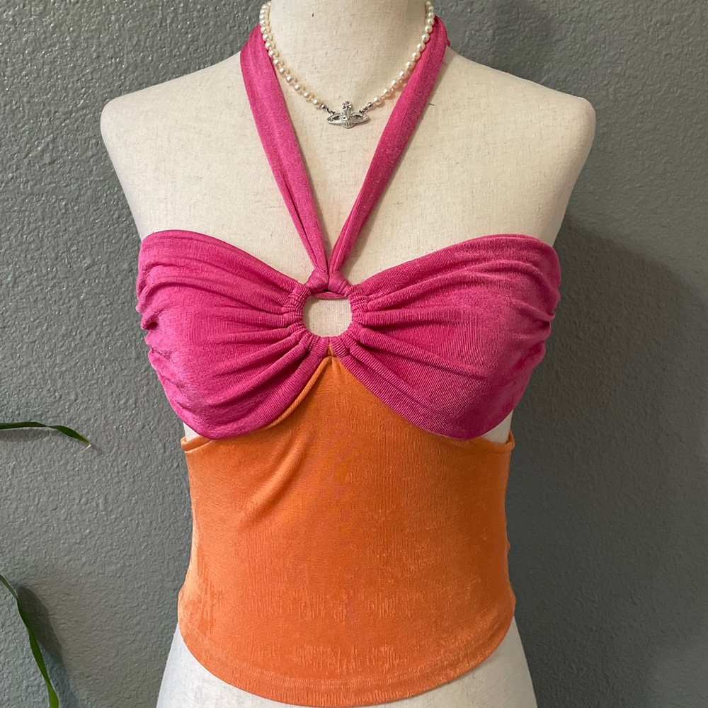 Princess Polly Sherri top retro halter